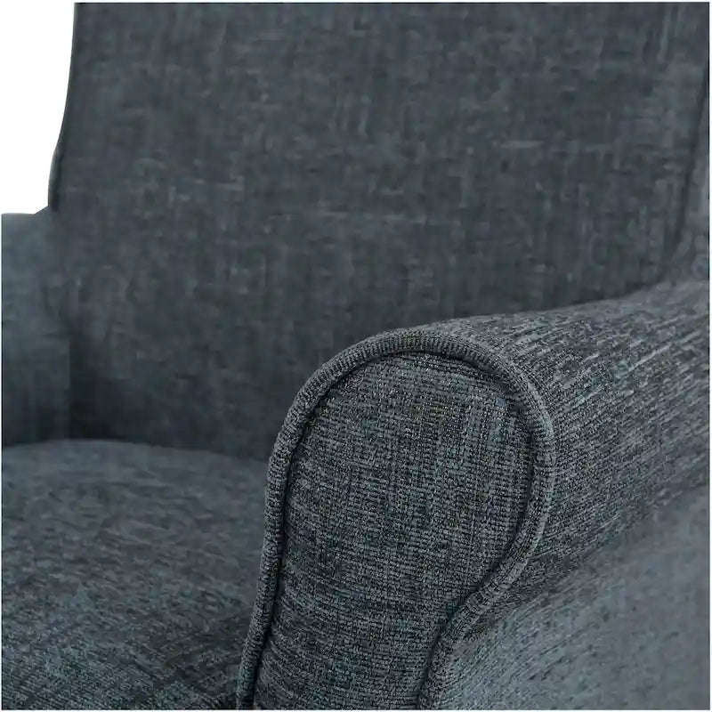 Megan Office Chair with Wood Base