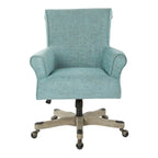 Megan Office Chair with Wood Base