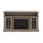 TV Stand for TVs up to 65 with Fireplace, LED Entertainment Center