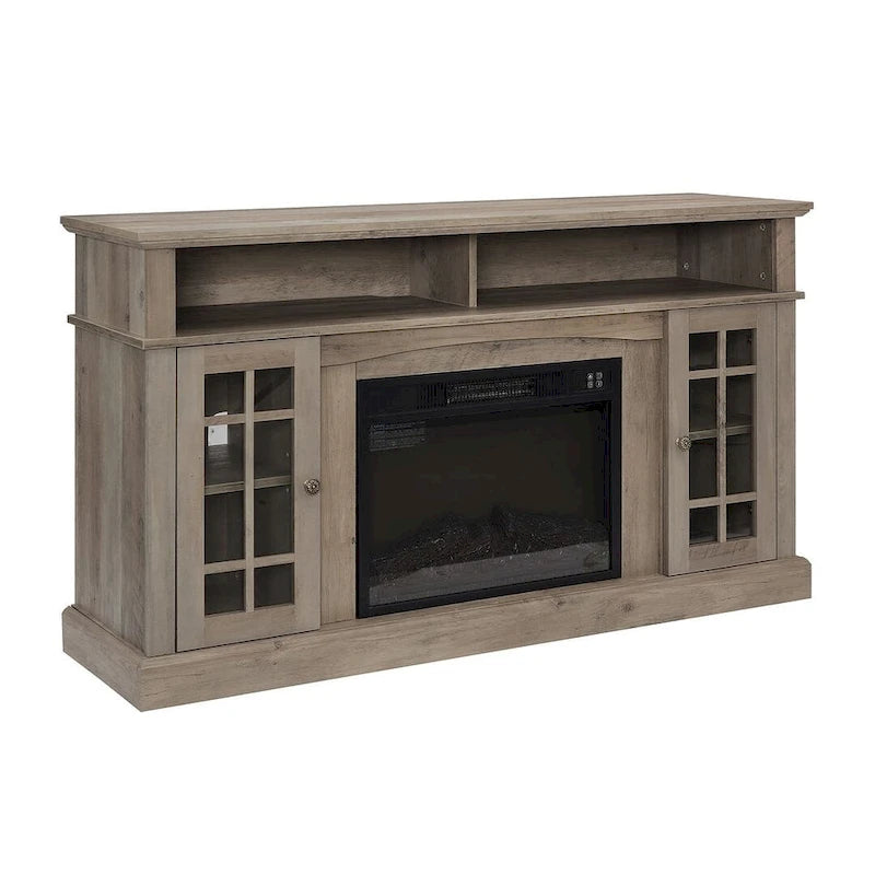 TV Stand for TVs up to 65 with Fireplace, LED Entertainment Center