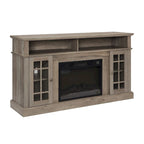 TV Stand for TVs up to 65 with Fireplace, LED Entertainment Center