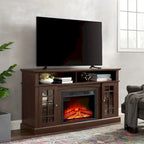TV Stand for TVs up to 65 with Fireplace, LED Entertainment Center