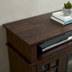 TV Stand for TVs up to 65 with Fireplace, LED Entertainment Center
