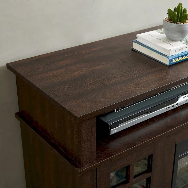 TV Stand for TVs up to 65 with Fireplace, LED Entertainment Center