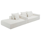 [VIDEO provided] [New] 109*68 Modular Sectional Living Room Sofa Set, Modern Minimalist Style Couch, Upholstered Sleeper Sofa f
