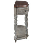 52 Modern and Contemporary Curved Console Table Sofa Table Entryway Table for Hallway Living Room with 4 Drawers and 1 Shelf