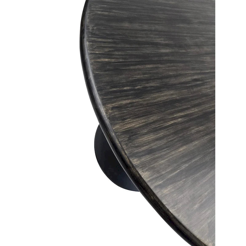 Carolina Living Alden Wood Top 36 Round Dining Table