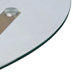 Round 39 Glass Dining Table - 39x39x30