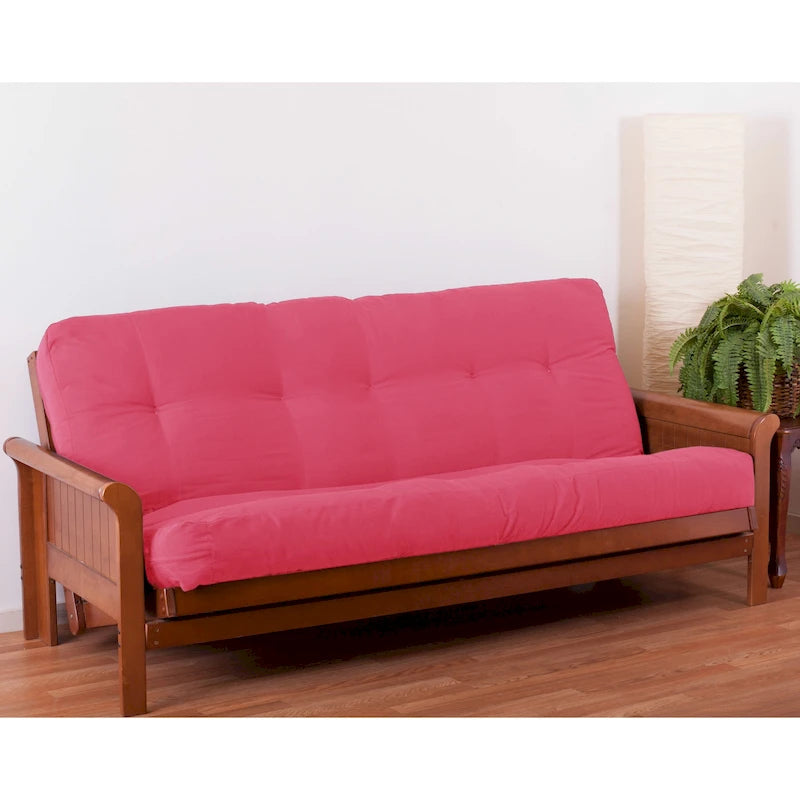 8-inch Thick Twill Futon Mattress (Twin, Full, or Queen)