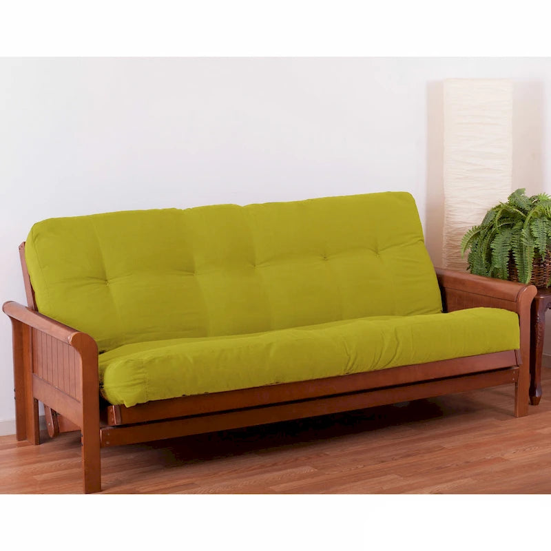 8-inch Thick Twill Futon Mattress (Twin, Full, or Queen)