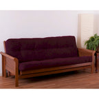 6-inch Thick Twill Futon Mattress (Twin, Full, or Queen)