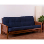 6-inch Thick Twill Futon Mattress (Twin, Full, or Queen)