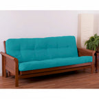 6-inch Thick Twill Futon Mattress (Twin, Full, or Queen)