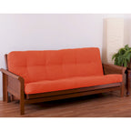 6-inch Thick Twill Futon Mattress (Twin, Full, or Queen)