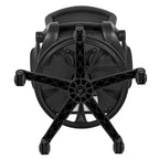 Mid-Back Mesh Ergonomic Drafting Chair with Foot Ring and Flip-Up Arms