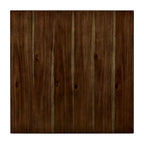 Oma Transitional Walnut Solid Wood 5-Piece Dining Table Set by