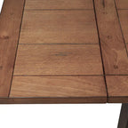 Treasures Rustic Oak 5-piece Sheaf Back Retractable Dinette Set