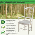 International Concepts Sheafback Chair with Arms