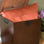 Liatris Espresso Trunk Side Table