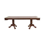Carpia Traditional Brown Cherry Wood 9-Piece Dining Set by Furniture of America