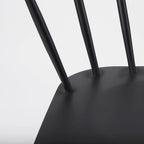 Colin Black Metal Dining Chair - 21.2W x 21.2D x 30.3H