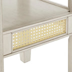 Plaga Cane Accent Dining Table by iNSPIRE Q Classic - 36-inch