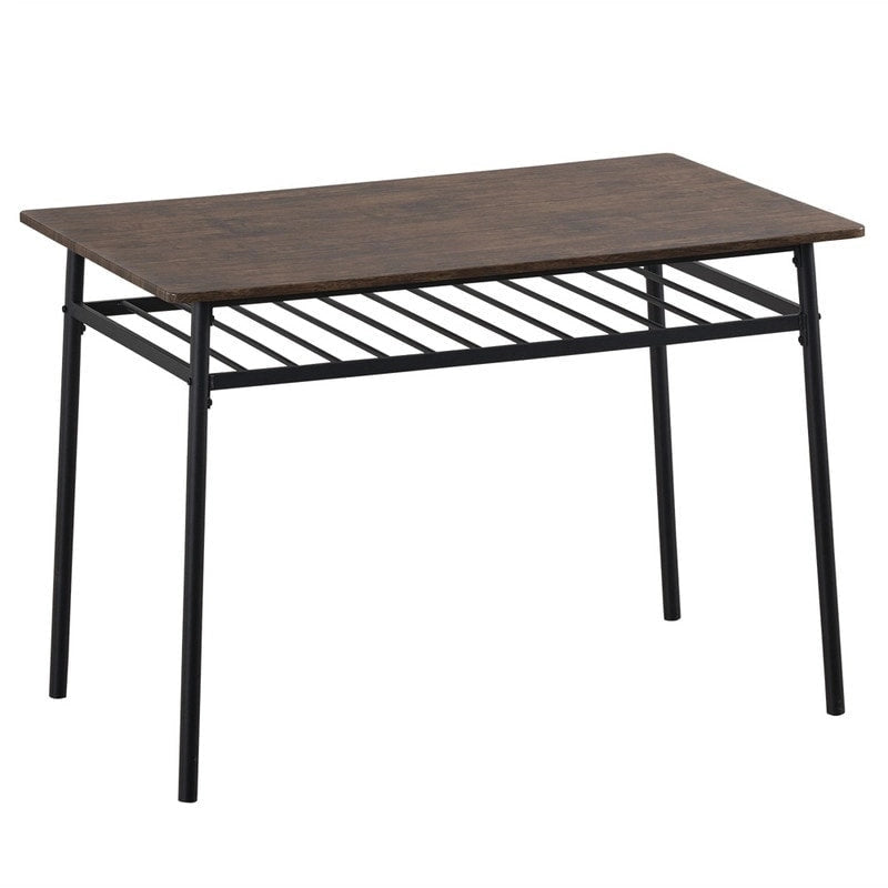 Steel Frame 6-Piece Modern Dining Set for Kitchen