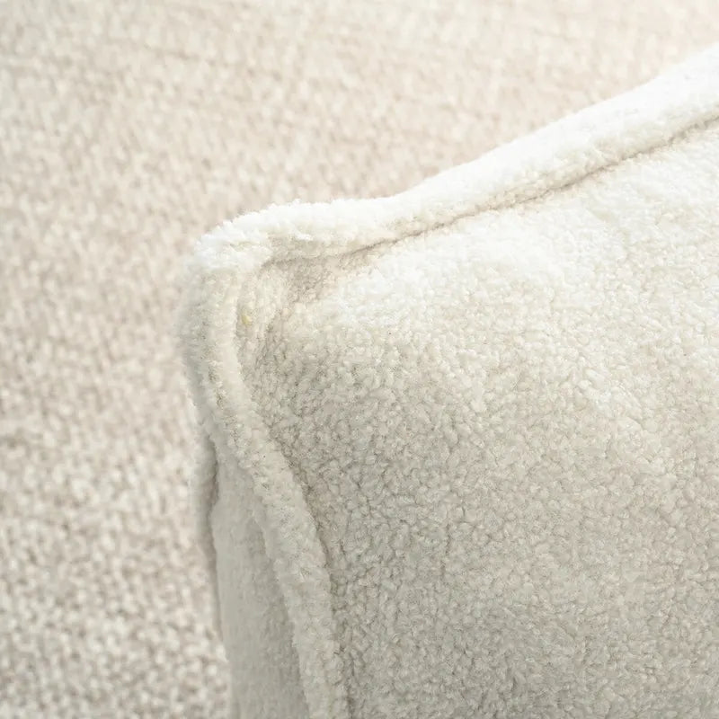 Lazy Sofa Chair Bean Bag Chair Sofa with Ottoman