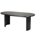 Solid Wood Oval Dining Table
