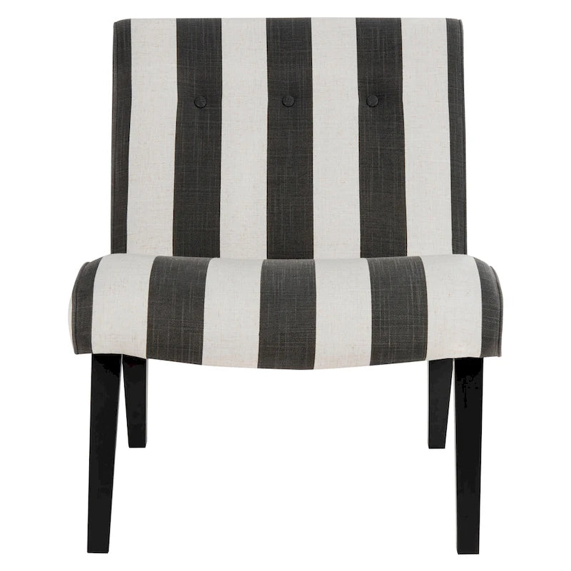 SAFAVIEH Sibille Mid-Century Forest Green Chair - 25.2 x 29.9 x 30.7 - 25Wx30Dx31H