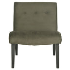 SAFAVIEH Sibille Mid-Century Forest Green Chair - 25.2 x 29.9 x 30.7 - 25Wx30Dx31H
