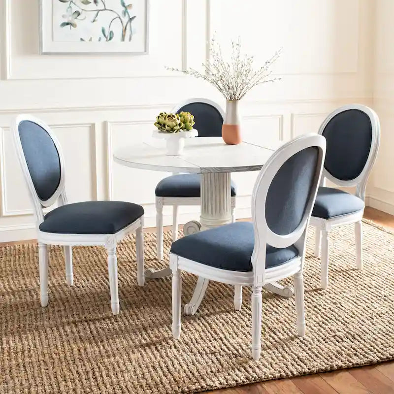 SAFAVIEH Rona Parisian Oval Dining Chair (Set of 2) - 20Wx20Dx39H