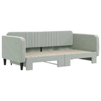 vidaXL Day Bed Upholstered Sleeper Sofa Bed for Bedroom Living Room Velvet