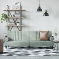 vidaXL Sofa Bed with Armrests Couch Recliner Loveseat Folding Daybed Velvet - 80.7 x 35 x 27.6