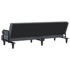 vidaXL Sofa Bed with Armrests Couch Recliner Loveseat Folding Daybed Velvet - 80.7 x 35 x 27.6