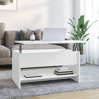 vidaXL Coffee Table Lift Top End Table Accent Side Sofa Table Engineered Wood - 31.5 x 19.7 x 16.7