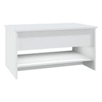 vidaXL Coffee Table Lift Top End Table Accent Side Sofa Table Engineered Wood - 31.5 x 19.7 x 16.7