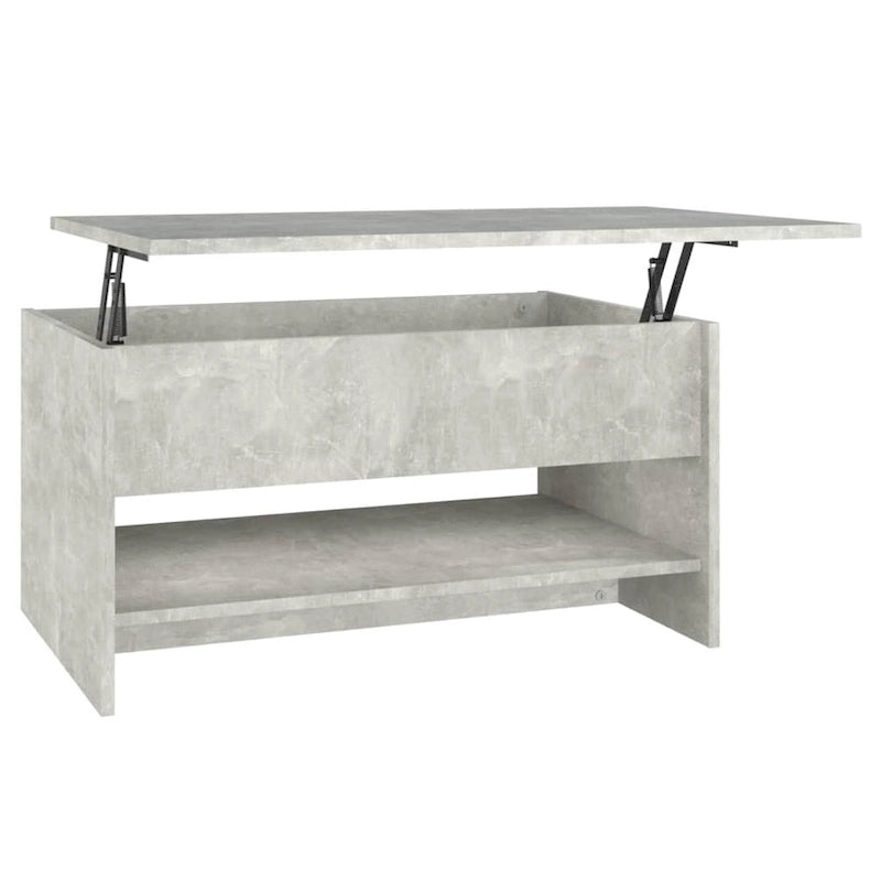 vidaXL Coffee Table Lift Top End Table Accent Side Sofa Table Engineered Wood - 31.5 x 19.7 x 16.7