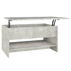 vidaXL Coffee Table Lift Top End Table Accent Side Sofa Table Engineered Wood - 31.5 x 19.7 x 16.7