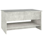vidaXL Coffee Table Lift Top End Table Accent Side Sofa Table Engineered Wood - 31.5 x 19.7 x 16.7
