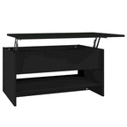 vidaXL Coffee Table Lift Top End Table Accent Side Sofa Table Engineered Wood - 31.5 x 19.7 x 16.7