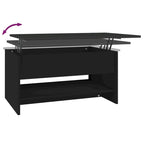 vidaXL Coffee Table Lift Top End Table Accent Side Sofa Table Engineered Wood - 31.5 x 19.7 x 16.7