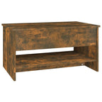vidaXL Coffee Table Lift Top End Table Accent Side Sofa Table Engineered Wood - 31.5 x 19.7 x 16.7