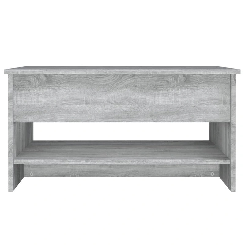 vidaXL Coffee Table Lift Top End Table Accent Side Sofa Table Engineered Wood - 31.5 x 19.7 x 16.7