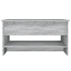 vidaXL Coffee Table Lift Top End Table Accent Side Sofa Table Engineered Wood - 31.5 x 19.7 x 16.7