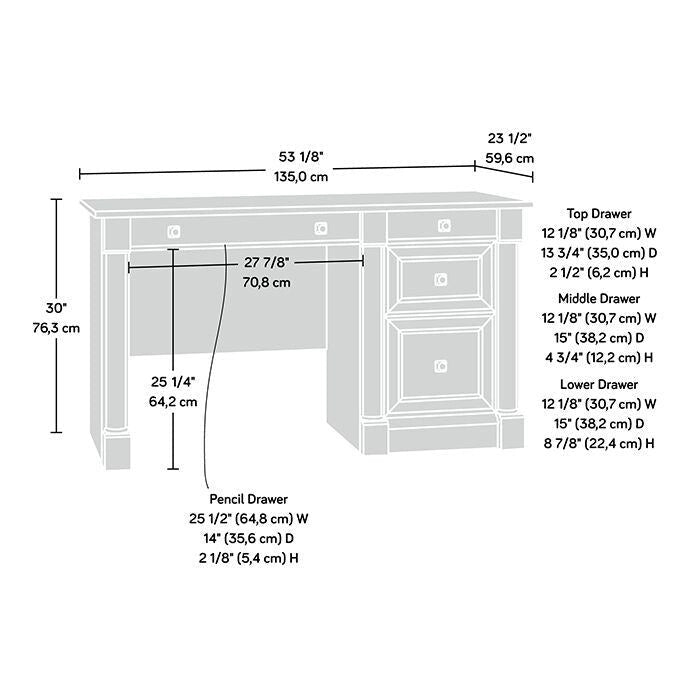 Palladia Collection Computer Desk