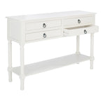 SAFAVIEH Artelia 4-Drawer Console Table - 42 W x 13 L x 29.5 H - 42Wx13Dx30H