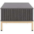2-Door Storage Coffee Table - 43.7 In. W x 21.5 In. D x 15.4 In. H - 44Wx21Dx15H