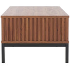 2-Door Storage Coffee Table - 43.7 In. W x 21.5 In. D x 15.4 In. H - 44Wx21Dx15H