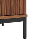 2-Door Storage Coffee Table - 43.7 In. W x 21.5 In. D x 15.4 In. H - 44Wx21Dx15H